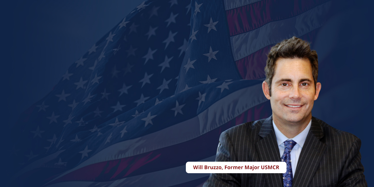 Will Bruzzo, former Major USMCR